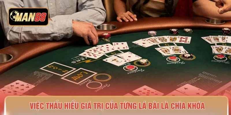 Việc thấu hiểu giá trị của từng lá bài là chìa khóa