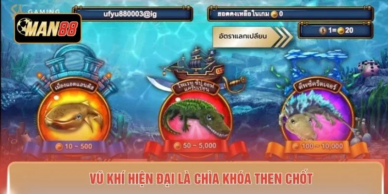 Vũ khí hiện đại là chìa khóa then chốt